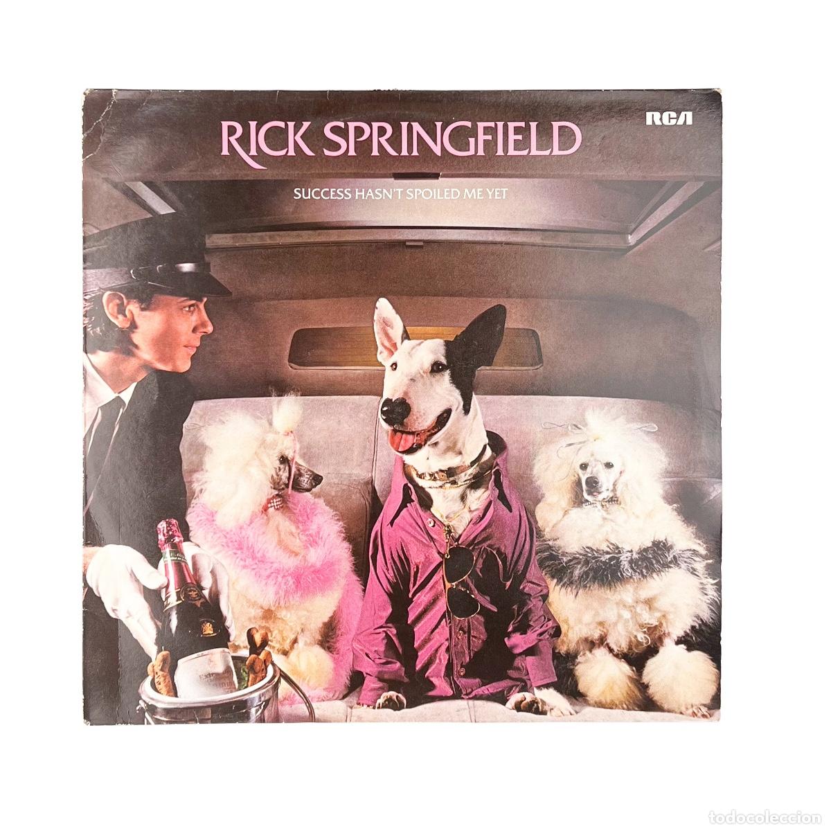 Discos de vinilo: LP. Rick Springfield. Success Hasn't Spoiled Me Yet (VG/VG)