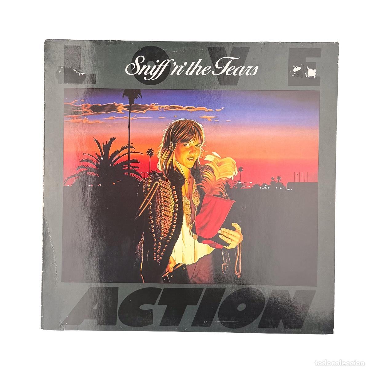 Discos de vinilo: LP. Sniff 'n' The Tears. Love Action (VG/VG)