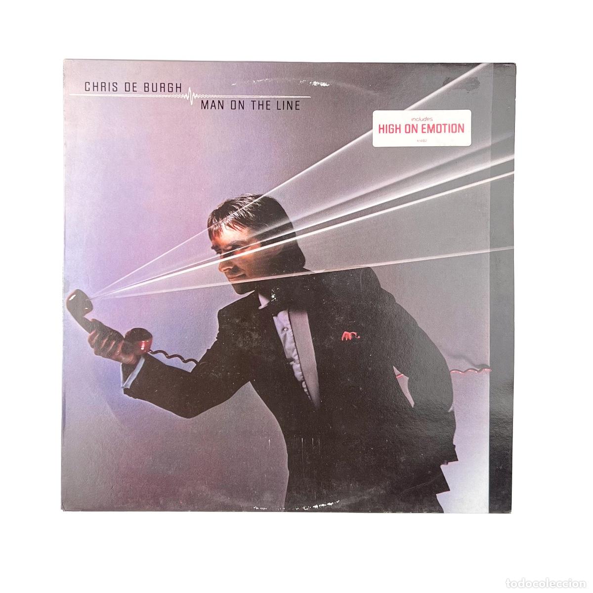 Discos de vinilo: LP. Chris de Burgh. Man On The Line (VG/VG)