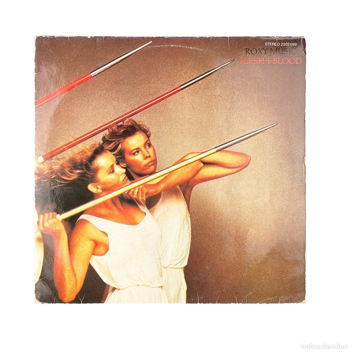 Discos de vinilo: LP. Roxy Music. Flesh + Blood (VG/VG)