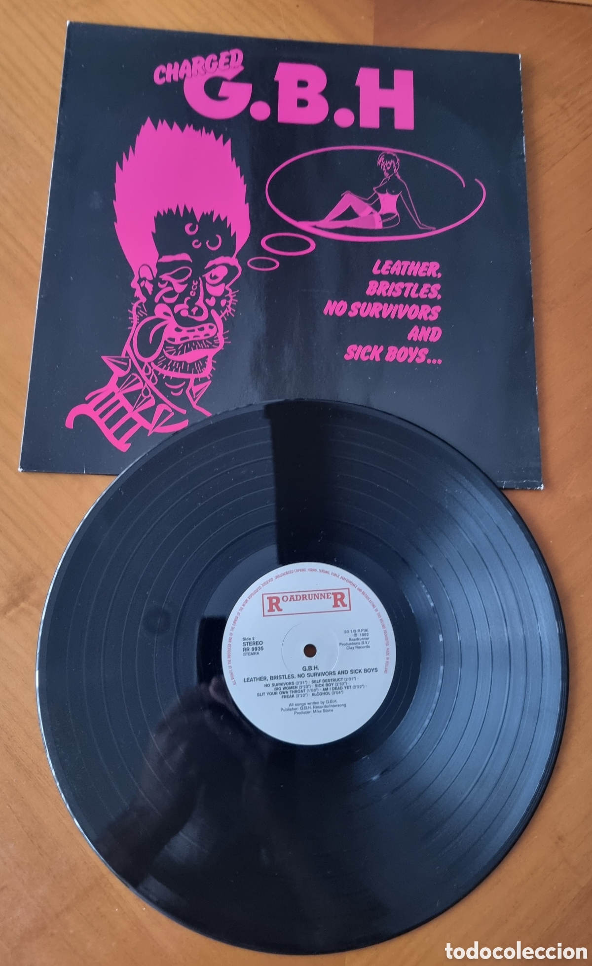 Discos de vinilo: Disco GBH original buen estado ved foto