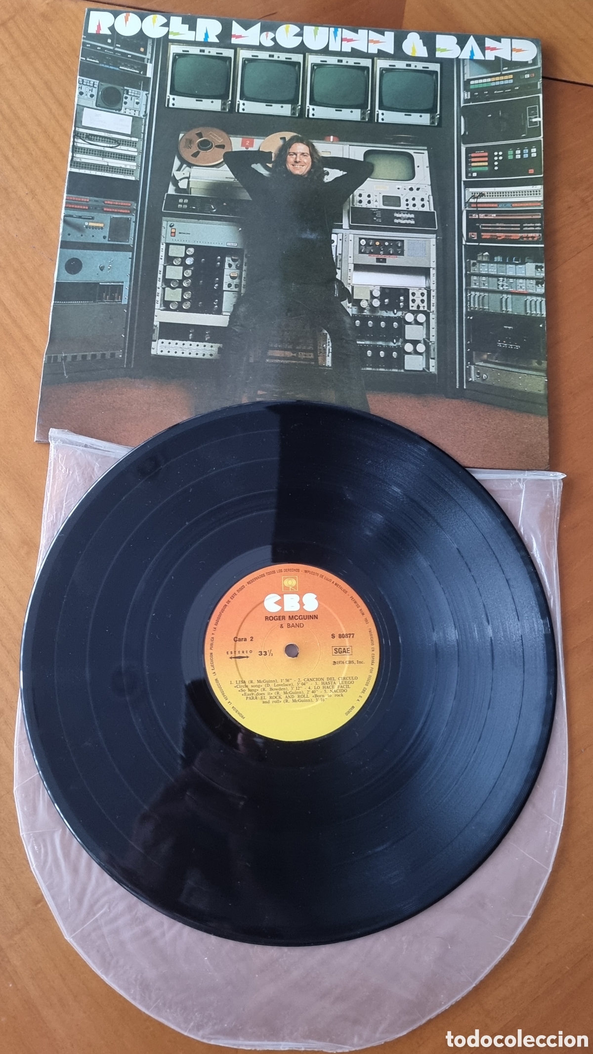 Discos de vinilo: Disco Roger Macguinn original ved foto buen estado