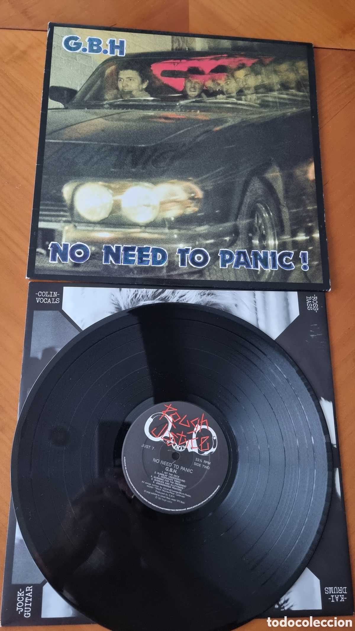 Discos de vinilo: Disco GBH original buen estado ved foto