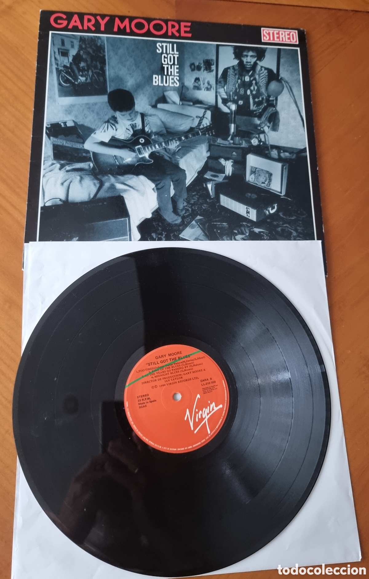 Discos de vinilo: Disco Gary Moore original buen estado ved foto