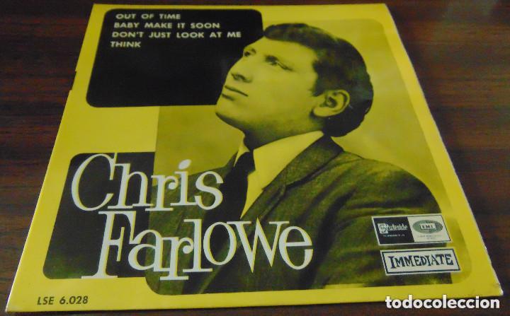Discos de vinilo: Chris Farlowe &ndash; Out Of Time + 3 - RARO EP 1966