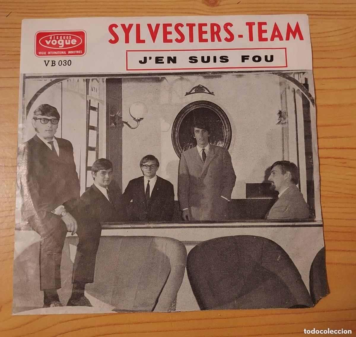 Discos de vinilo: SYLVESTERS-TEAM - J'EN SUIS FOU - SINGLE 1967