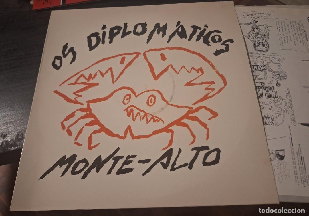Discos de vinilo: OS DIPLOMATICOS MONTE ALTO - ARROUTADA PANGALAICA LP DRO 1991 - FOLK ROCK