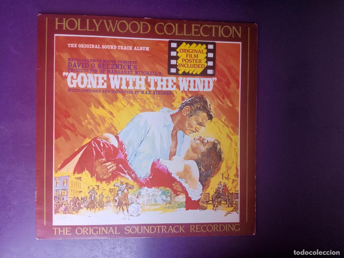 Discos de vinilo: Max Steiner &ndash; Gone With The Wind - LO QUE EL VIENTO SE LLEVO - LP CBS 198? - BSO CINE