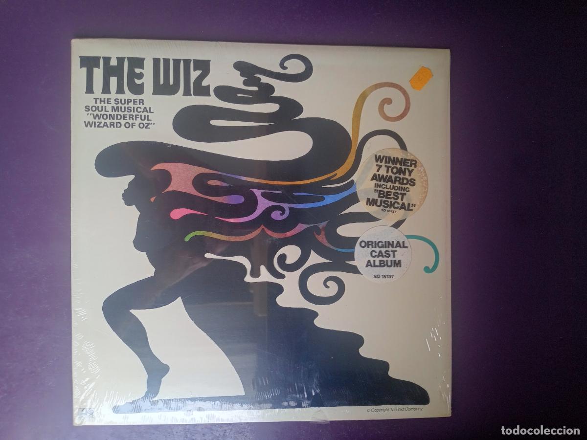 Discos de vinilo: The Wiz (Super Soul Musical Wonderful Wizard Of Oz / MAGO OZ)- LP ATLANTIC 1977 - BSO CINE MUSICAL