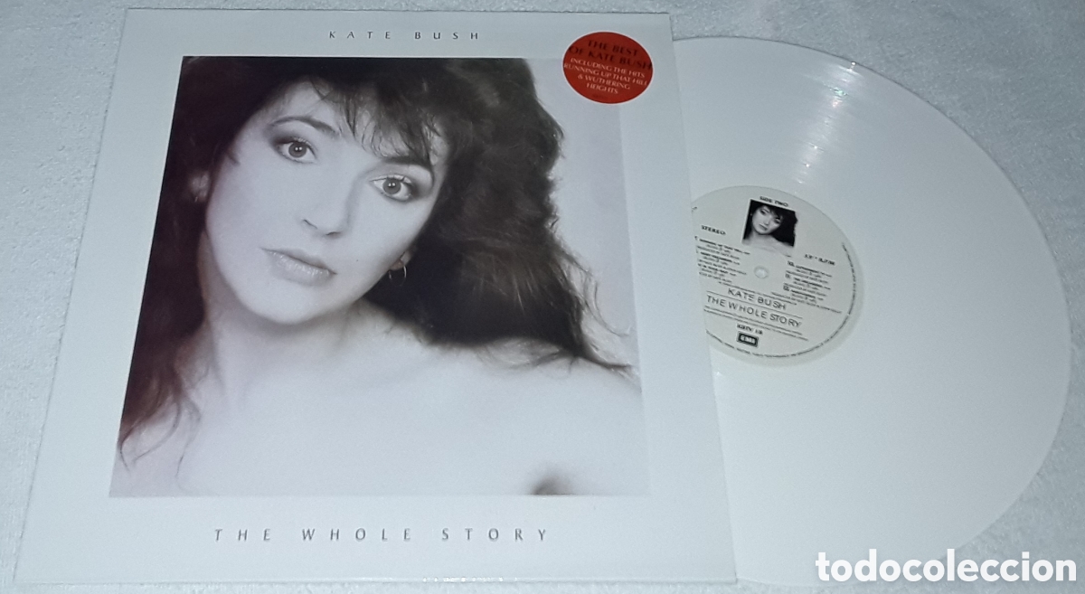 Discos de vinilo: LP - KATE BUSH - THE WHOLE STORY - THE BEST OF KATE BUSH - EDICI&Oacute;N LIMITADA MADE IN UK