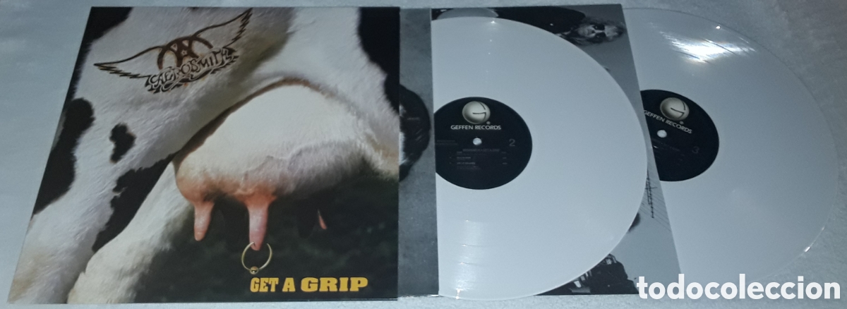 Discos de vinilo: 2 LP - AEROSMITH - GET A GRIP - EDICI&Oacute;N LIMITADA