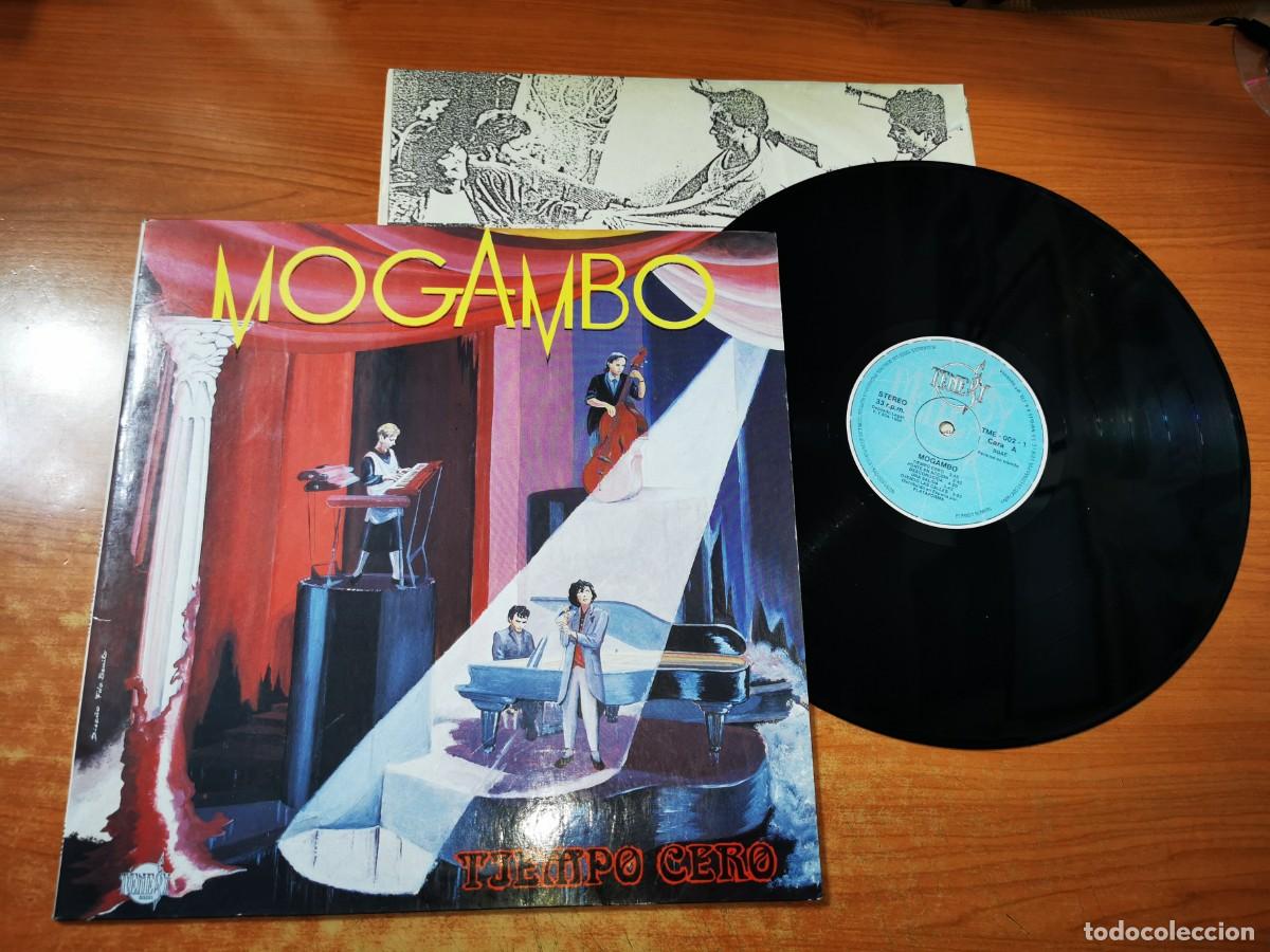Discos de vinilo: MOGAMBO Tiempo cero LP VINILO DEL A&Ntilde;O 1986 GATEFOLD CONTIENE 9 TEMAS MOVIDA VALENCIA CON INSERT RARO