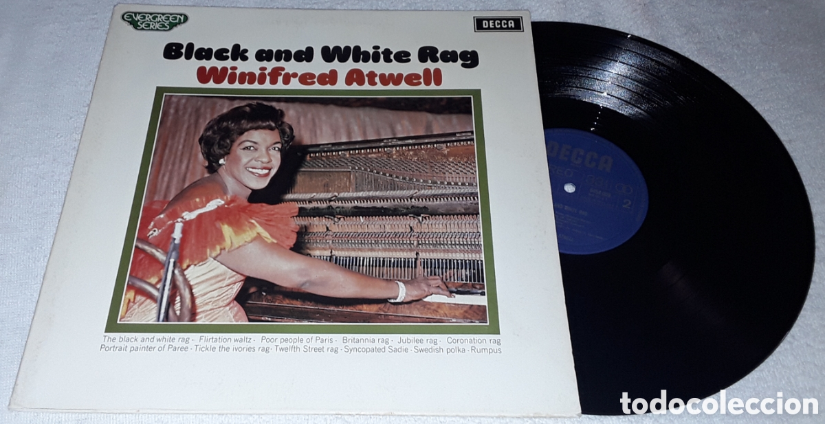 Discos de vinilo: LP - WINIFRED ATWELL - BLACK AND WHITE RAG - MADE IN HOLLAND