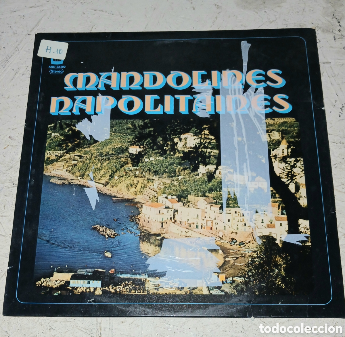 Discos de vinilo: Vinilo LP Mandolines Napolitaines &ndash; Ensemble Dirig&eacute; Par Angelo Petisi &ndash; Arion (ARN 33 302)