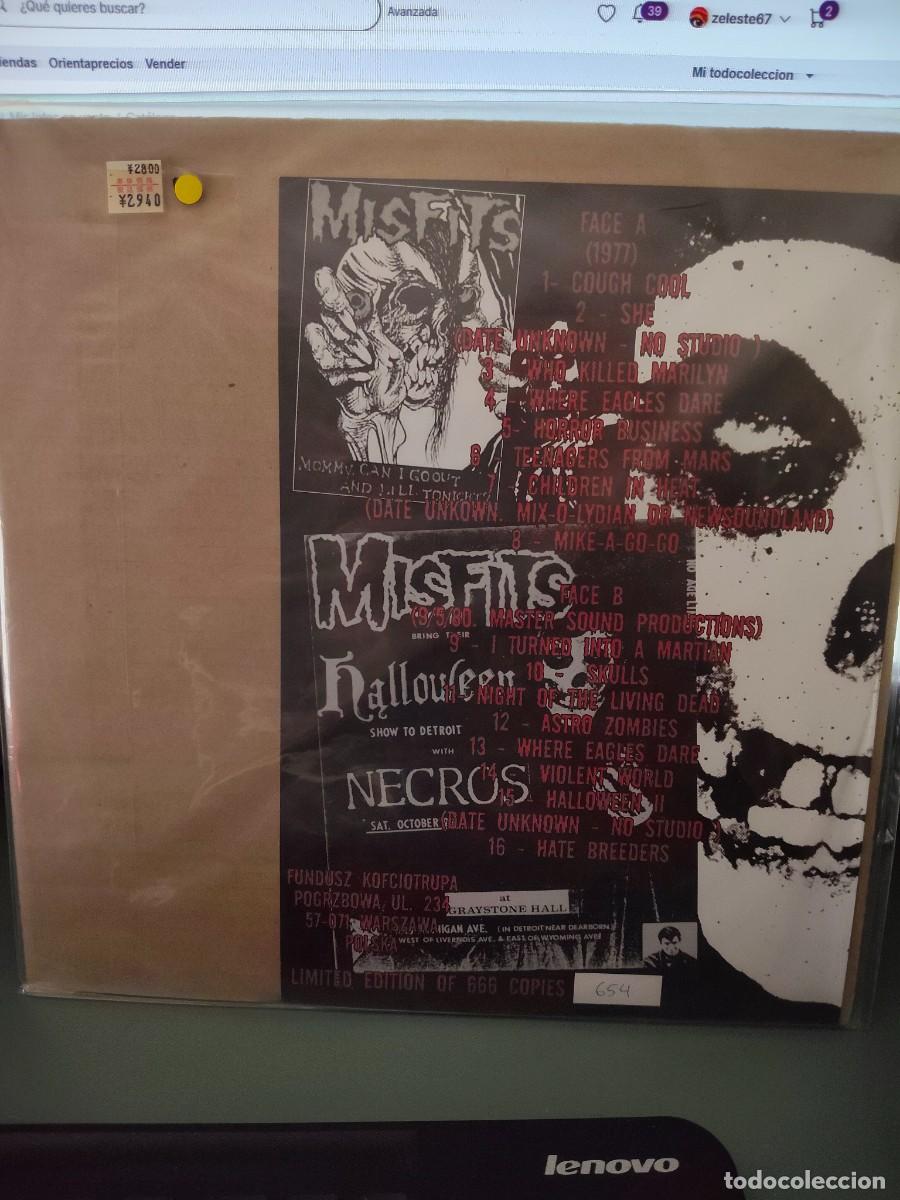 Discos de vinilo: Misfits. At Graystone Hall. Bootleg