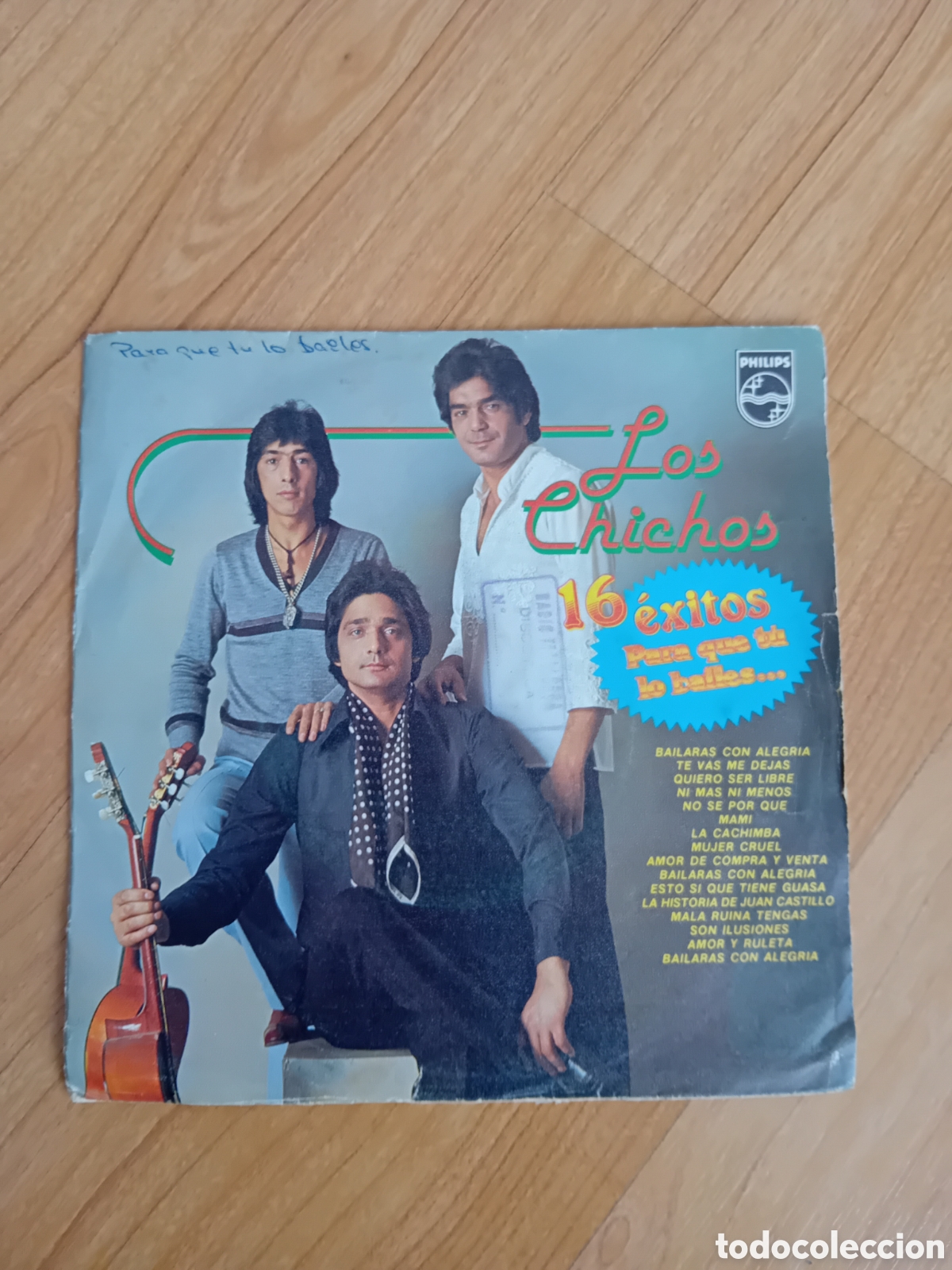 Discos de vinilo: LOS CHICHOS. 16 EXITOS PARA QUE TU LO BAILES