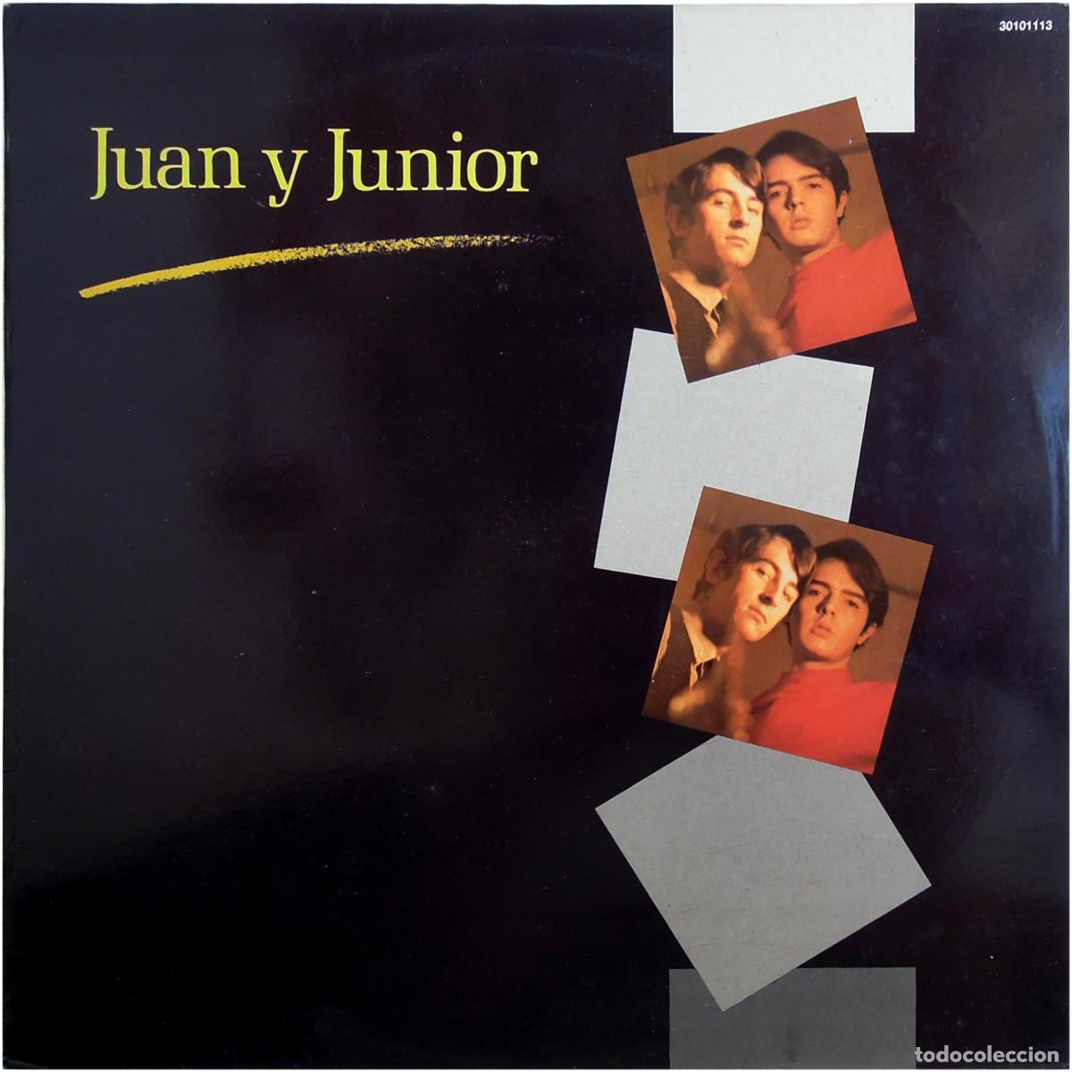 Vinyl-Schallplatten: Juan y Junior - LP Spain 1985 - Zafiro 30101113 - EX/VG+