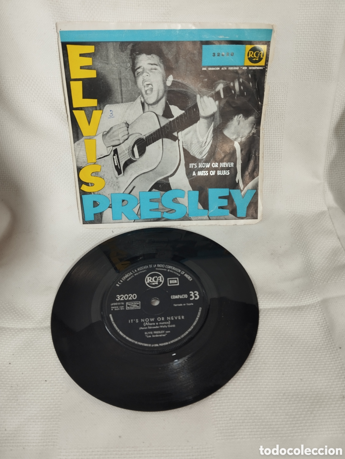 Discos de vinil: Elvis Presley, it's now a never RCA , 1960