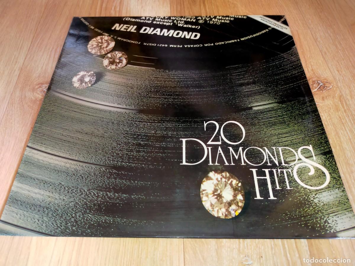 Discos de vinilo: NEIL DIAMOND-20 DIAMONDS HITS-ORIGINAL ESPA&Ntilde;OL 1979