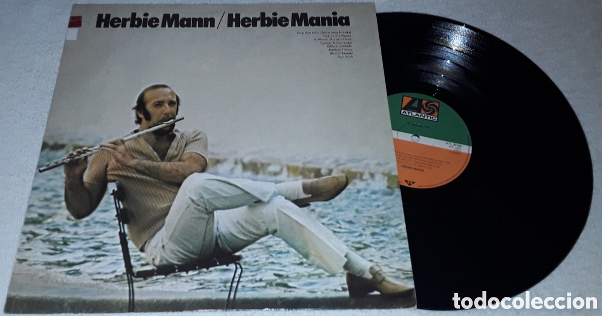 Discos de vinilo: LP - HERBIE MANN - HERBIE MANIA - MADE IN HOLLAND