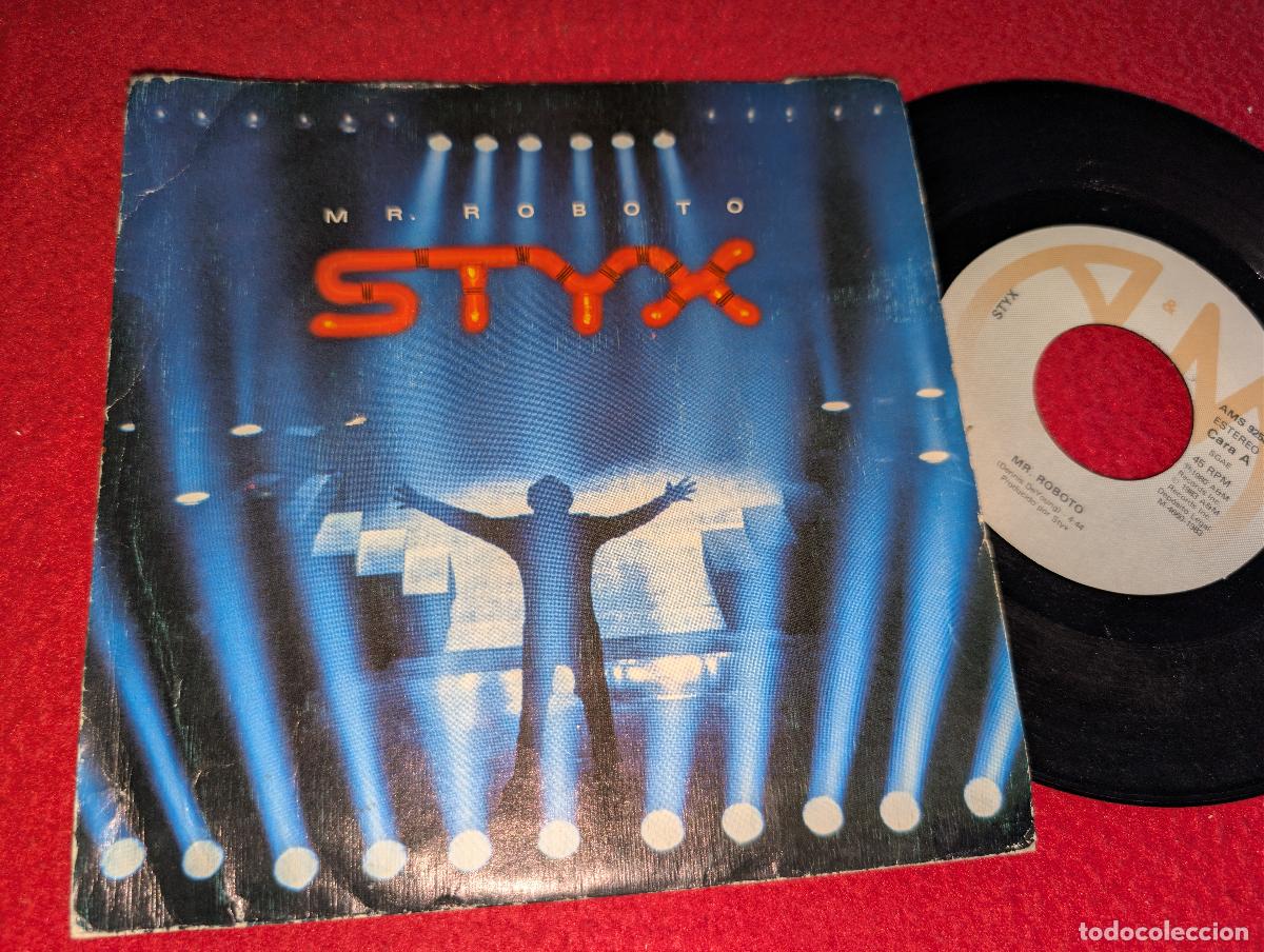Discos de vinilo: STYX Mr.Roboto/Snowblind 7'' SINGLE 1983 A&M SPAIN ESPA&Ntilde;A