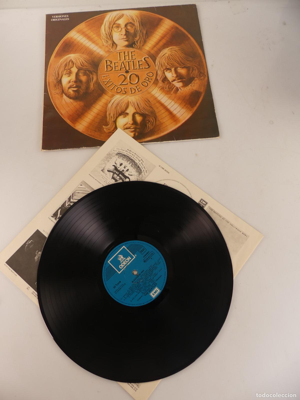 Discos de vinilo: The Beatles &ndash; 20 Exitos De Oro -- REF: 302 - Foto 2