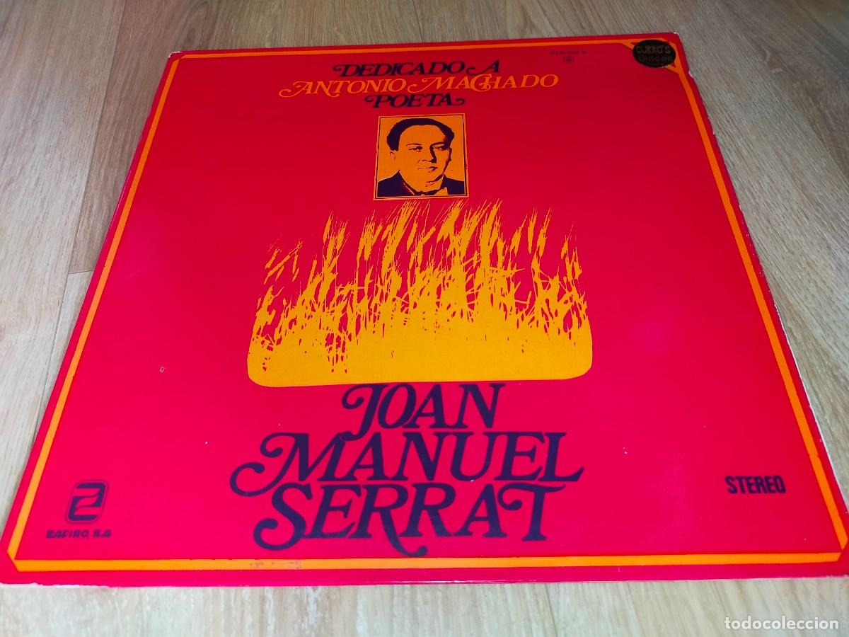 Discos de vinilo: JOAN MANUEL SERRAT-DEDICADO A ANTONIO MACHADO POETA-GATEFOLD
