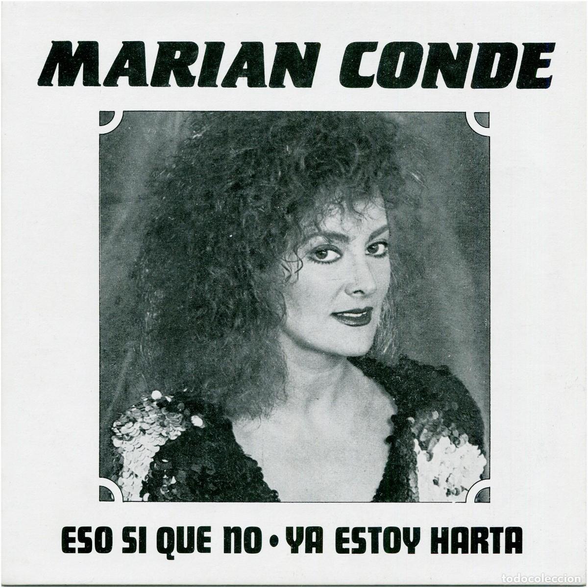 Discos de vinilo: Marian Conde - Eso si que no / Ya estoy harta - SG Spain 1988 - Perfil SN-45097 - EX/EX