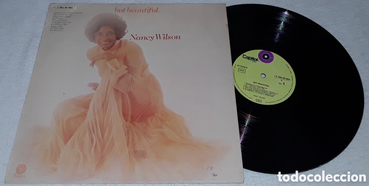 Discos de vinilo: LP - NANCY WILSON - BUT BEAUTIFUL - MADE IN GERMANY