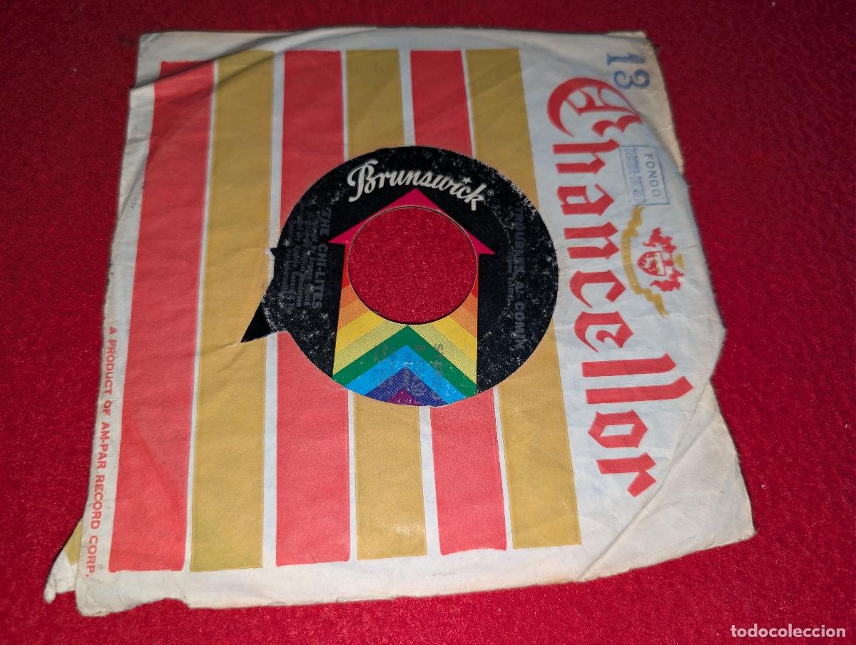 Discos de vinilo: THE CHI LITES CHI-LITES Troubles a'comin/Give more power to the people 7'' SINGLE 1971 Brunswick US