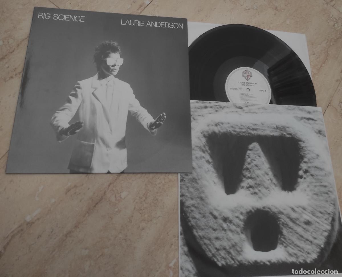 Discos de vinilo: Laurie Anderson &lrm;&ndash; Big Science-LP-ORIGINA-GERMANY-1982-IMPECABLE- CONTIENE INSERT-