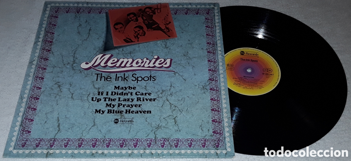 Discos de vinilo: LP - THE INK SPOTS - MEMORIES - MADE IN GERMANY - INK SPOTS