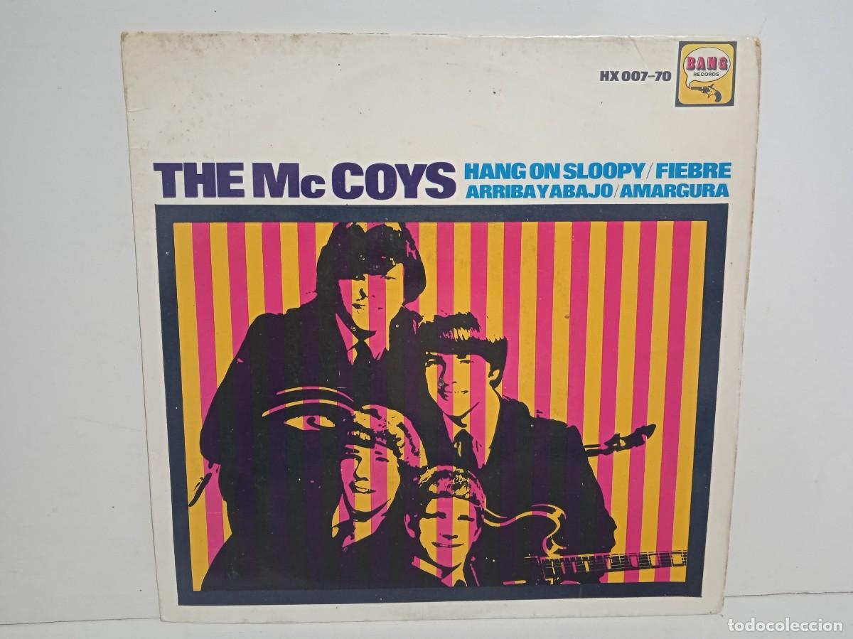 Discos de vinilo: The McCoys - Hang On Sloopy / Fiebre + 2 - EP - 1966 - Hispavox