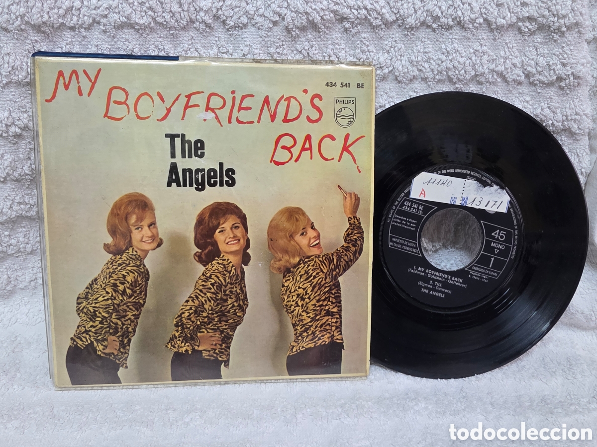 Discos de vinilo: THE ANCEL - MY BOYFRIEND'S BACK edc. Espa&ntilde;ola 1963