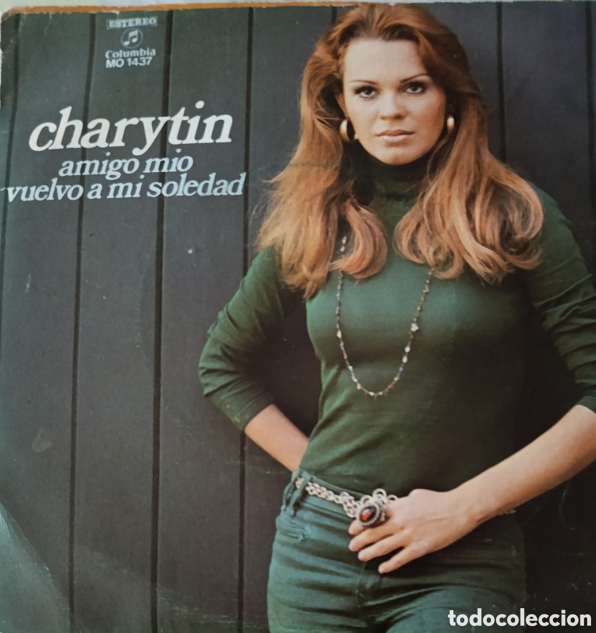 Discos de vinilo: Charytin single sello Columbia editado en Espa&ntilde;a a&ntilde;o 1974 promocional.