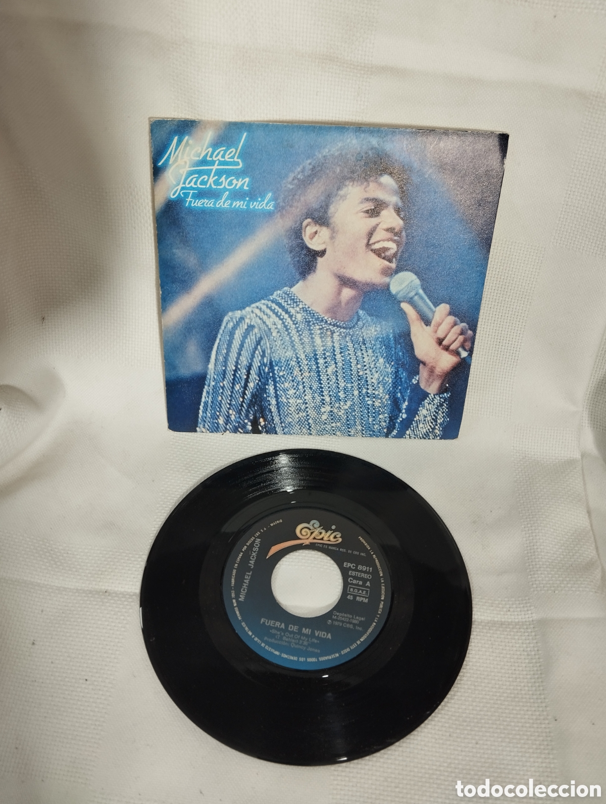 Discos de vinilo: Michael Jackson ,edici&oacute;n espa&ntilde;ola 1980