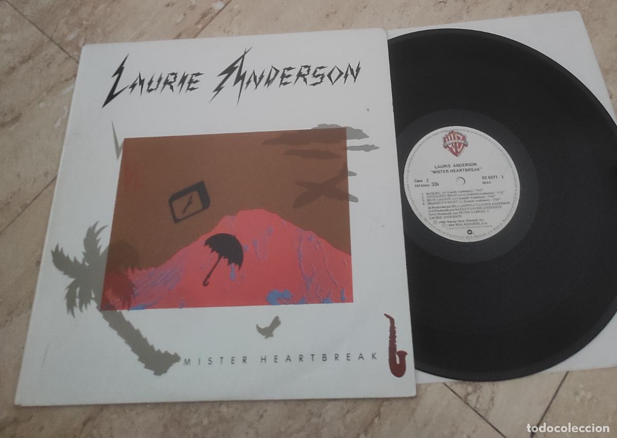 Discos de vinilo: LAURIE ANDERSON - MISTER HEARTBREAK LP SPAIN 1984-IMPECABLE ESTADO