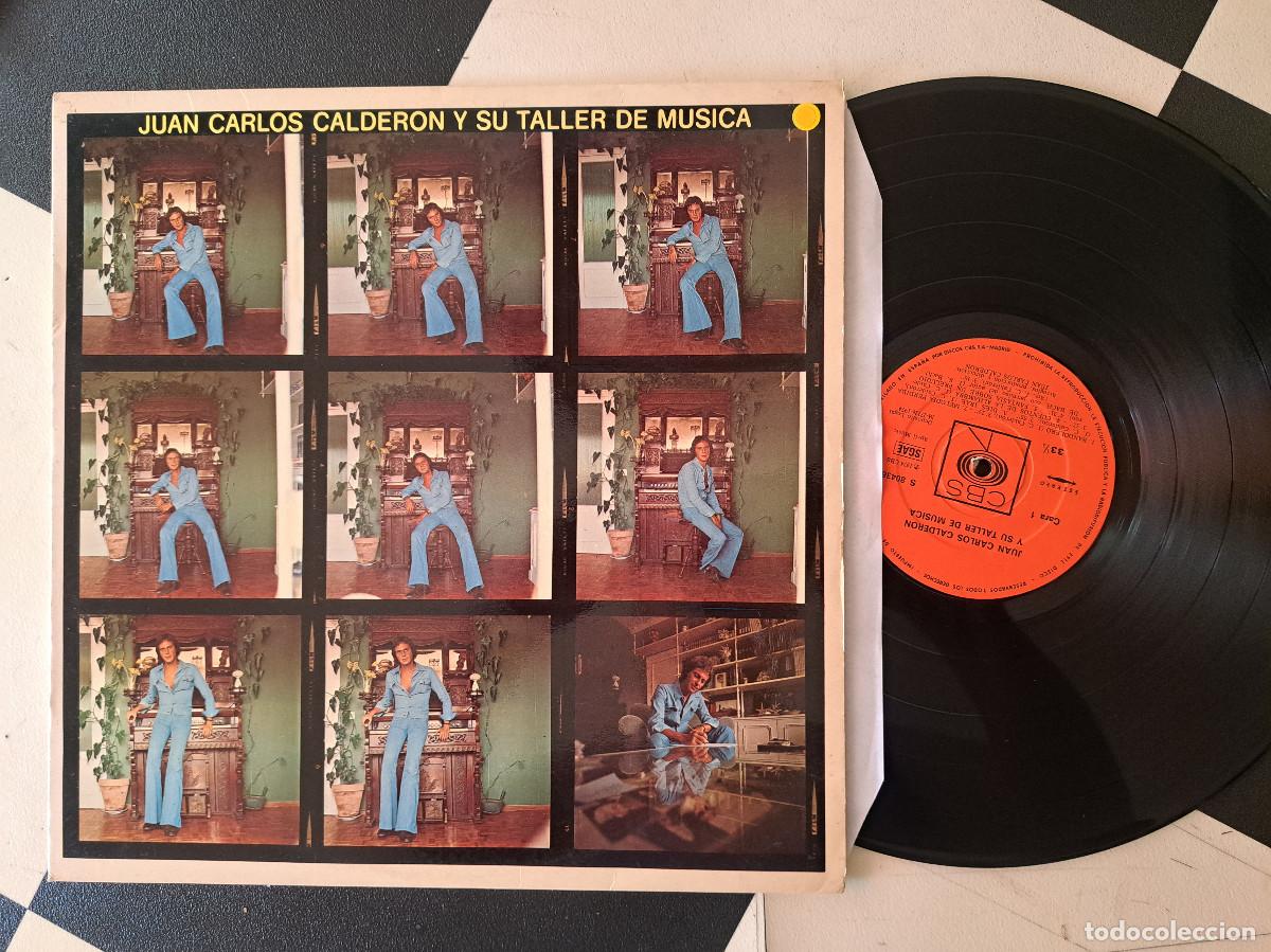 Discos de vinilo: LP Juan Carlos Calder&oacute;n Y Su Taller De M&uacute;sica 1974 vg+ vg+