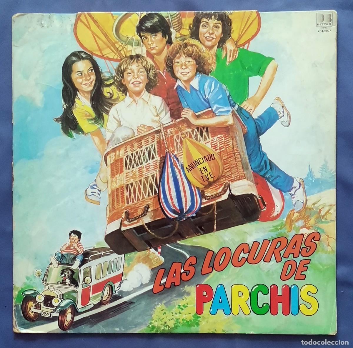 Discos de vinilo: Parchis &ndash; Las Locuras De Parchis LP vinilo rojo incl. encarte forma globo