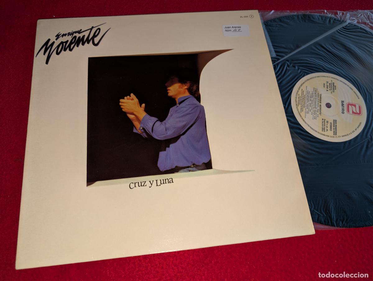 Discos de vinilo: ENRIQUE MORENTE & Enrique Melchor + Paco Cortes Cruz y Luna LP 1983 Zafiro PROMO EXCELENTE ESTADO