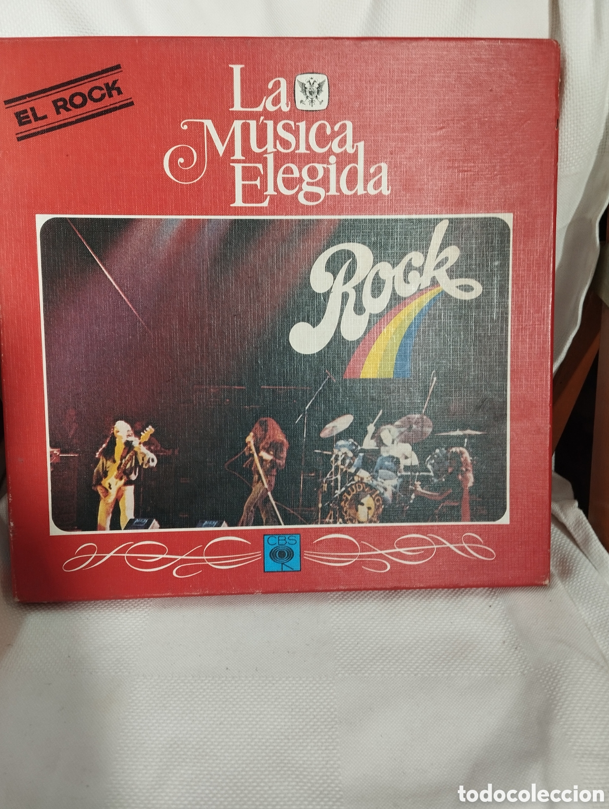 Discos de vinilo: CAJA,LA MUSICA ELEGIDA, EL ROCK