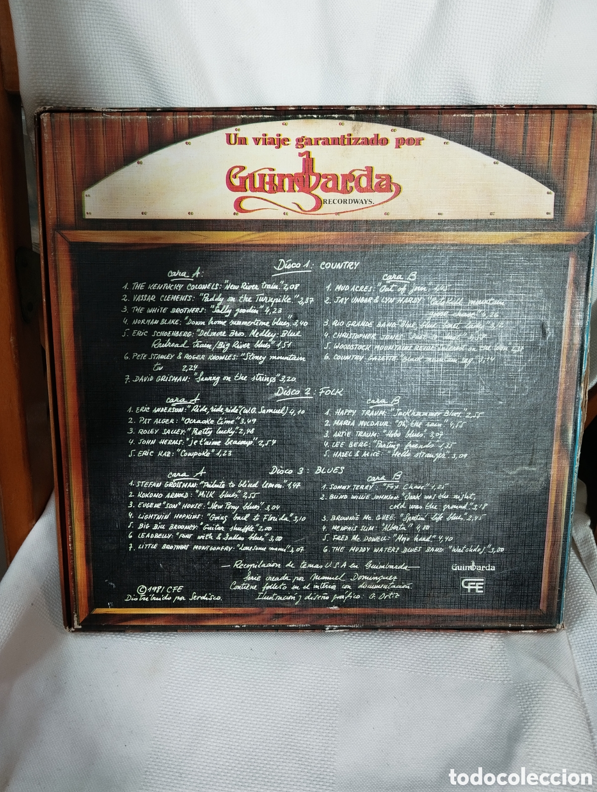 Discos de vinilo: USA EXPRESS, BLUS , COUNTRY & FOLK - Foto 2
