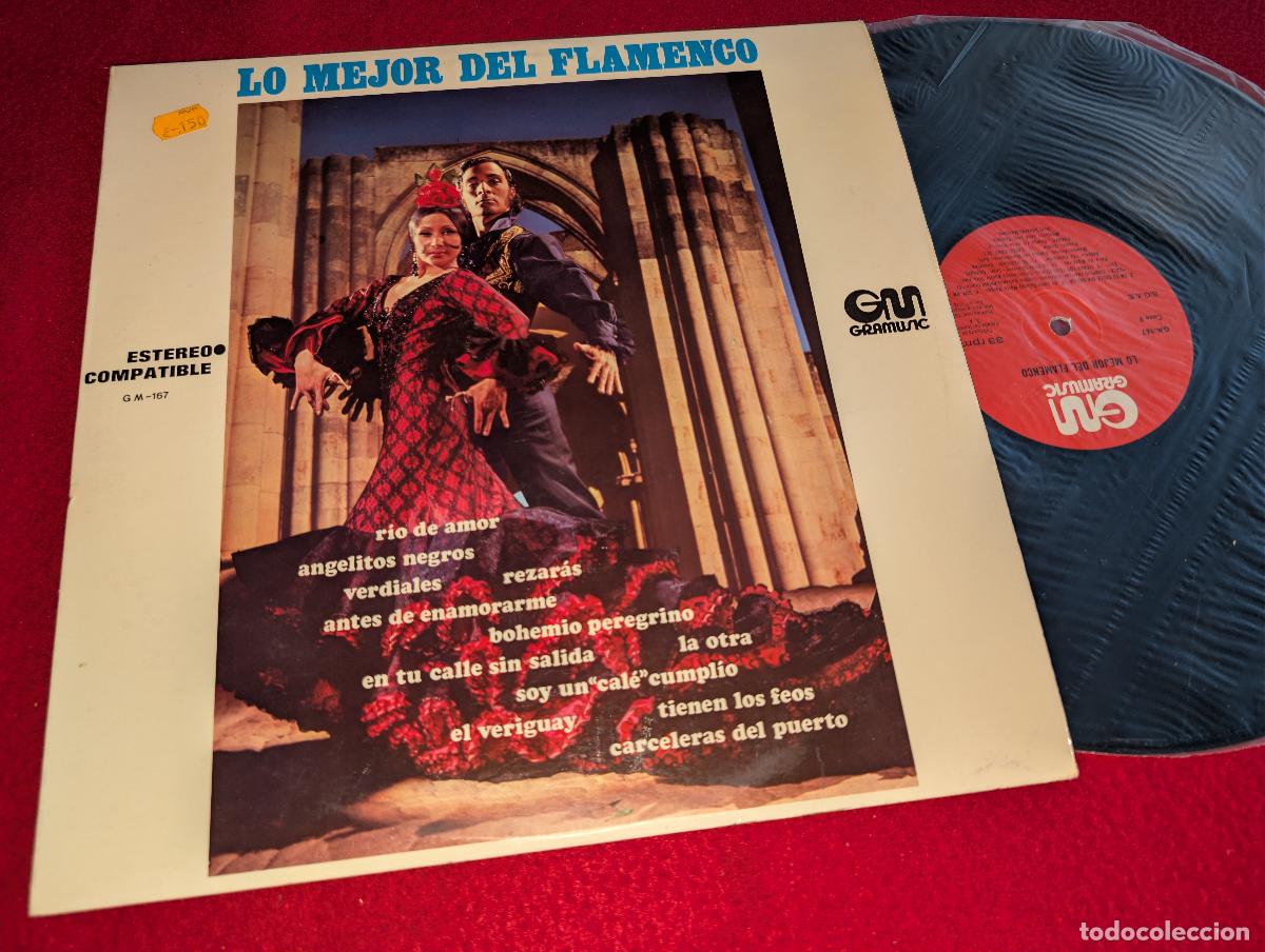 Discos de vinilo: LO MEJOR DEL FLAMENCO LP 1972 Gramusic Vargas+Reina+Cortijeros+Brenes+Camborio+++