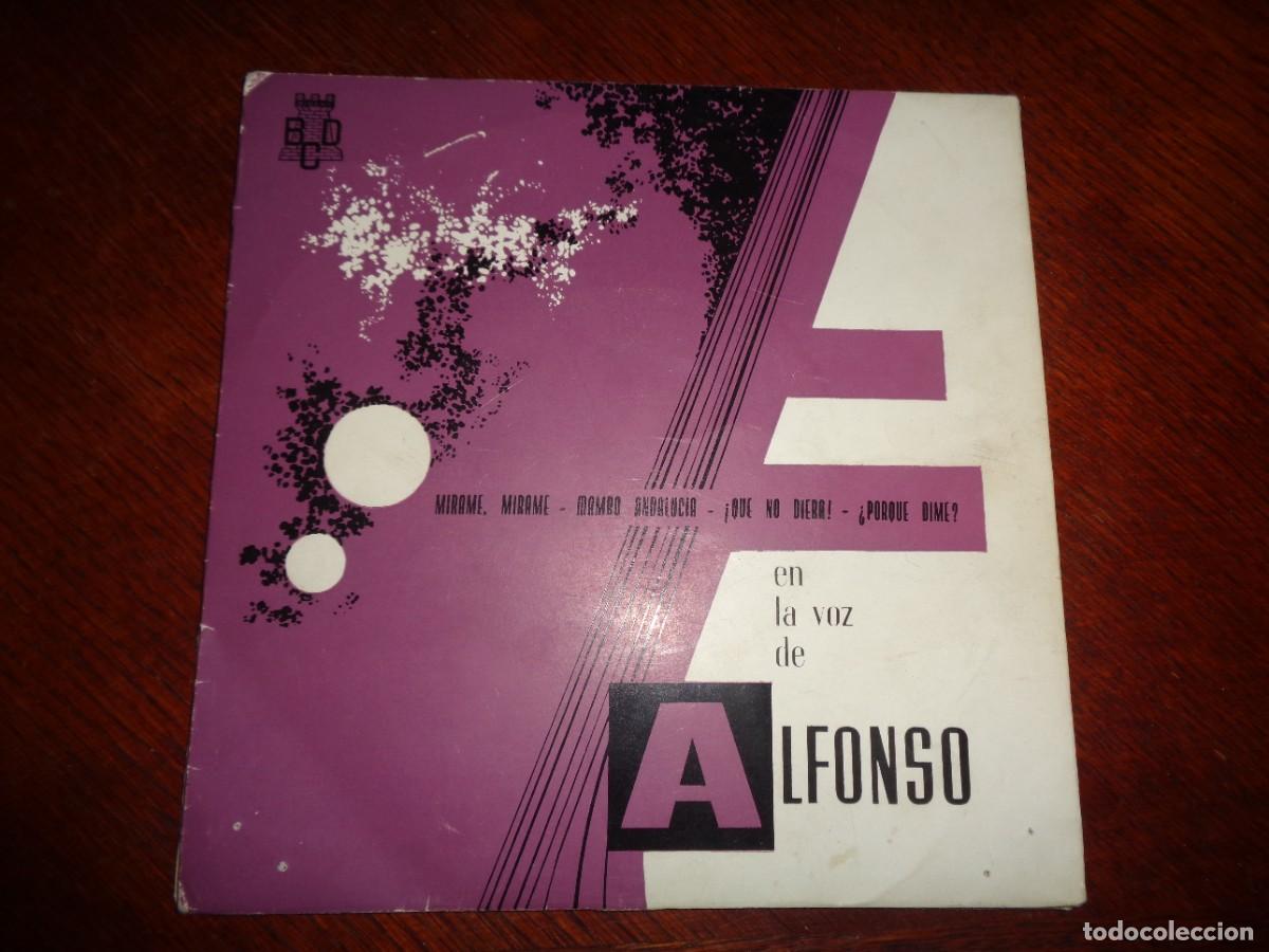 Discos de vinilo: ALFONSO. MIRAME, MIRAME + 3. EP. BCD, 1964(#)