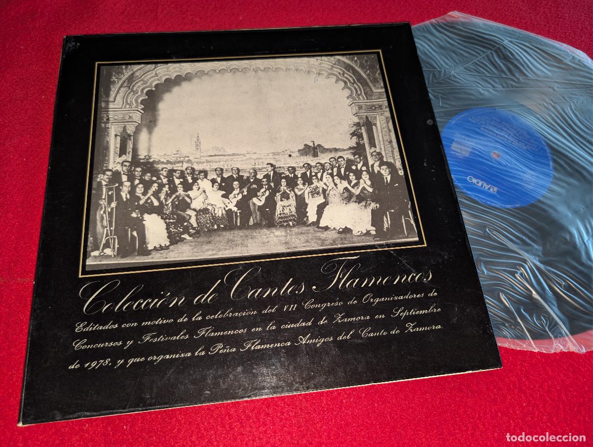 Discos de vinilo: COLECCION CANTES FLAMENCOS LP 1978 Audio GATEFOLD Ramon Montoya+Borrull+Ricardo++