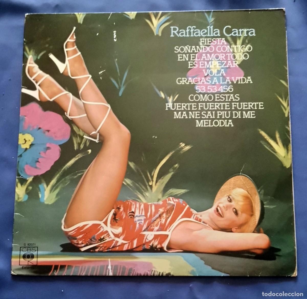 Discos de vinilo: Raffaella Carra &ndash; Fiesta LP 1977 Espa&ntilde;a