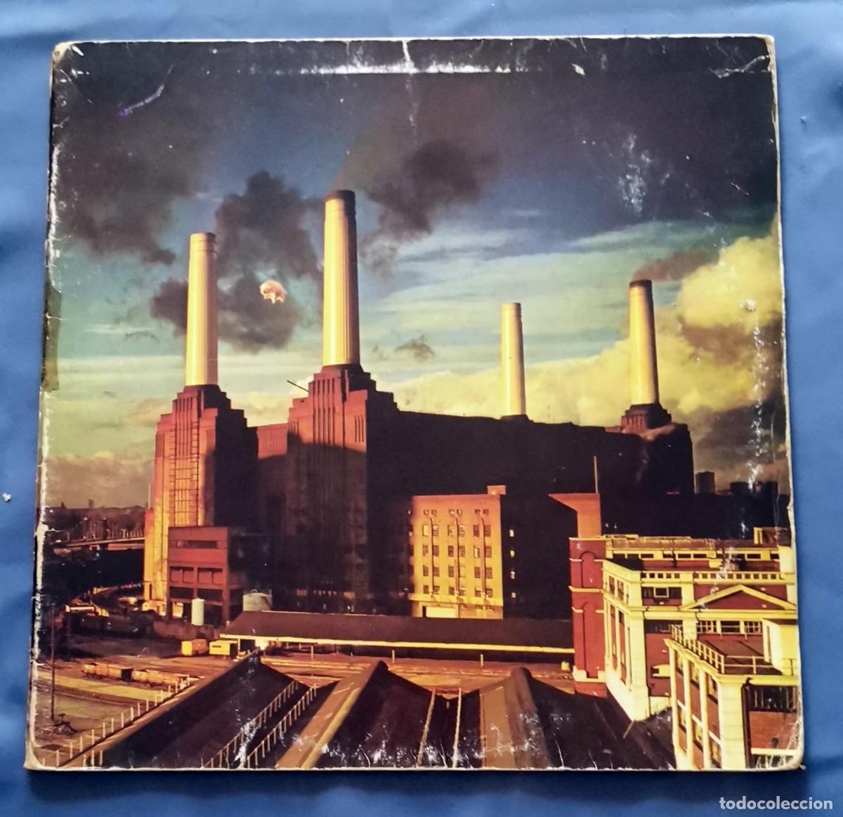 Discos de vinilo: Pink Floyd &ndash; Animals LP Gatefold 1977 ed. espa&ntilde;ola incl. encarte