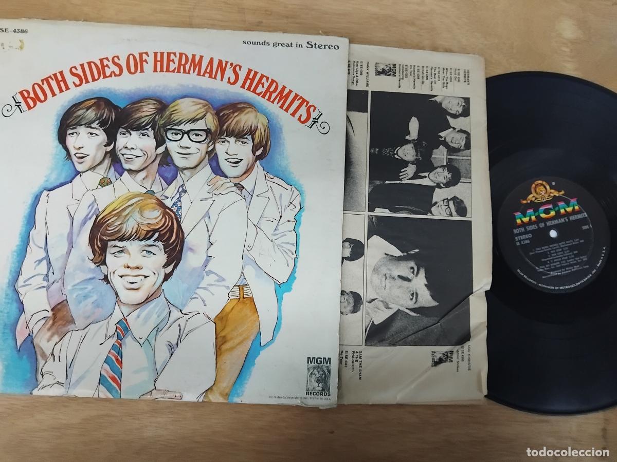Discos de vinilo: BOTH SIDES OF HERMAN'S HERMITS 1966 LP ORIGINAL USA MGM E-4386