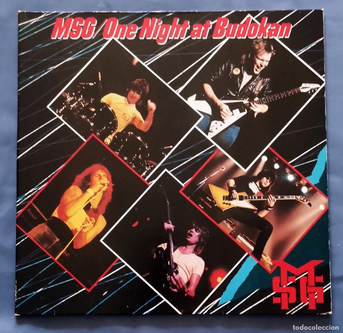 Discos de vinilo: MSG &ndash; One Night At Budokan 2xLP gatefold 1982 Michael Schenker