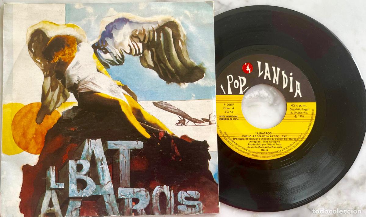 Discos de vinilo: ALBATROS. VUELO AZ 504. SINGLE ORIGINAL ESPA&Ntilde;A PROMOCIONAL 1976